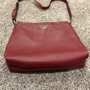 GUESS Burgundy Crossbody Bag